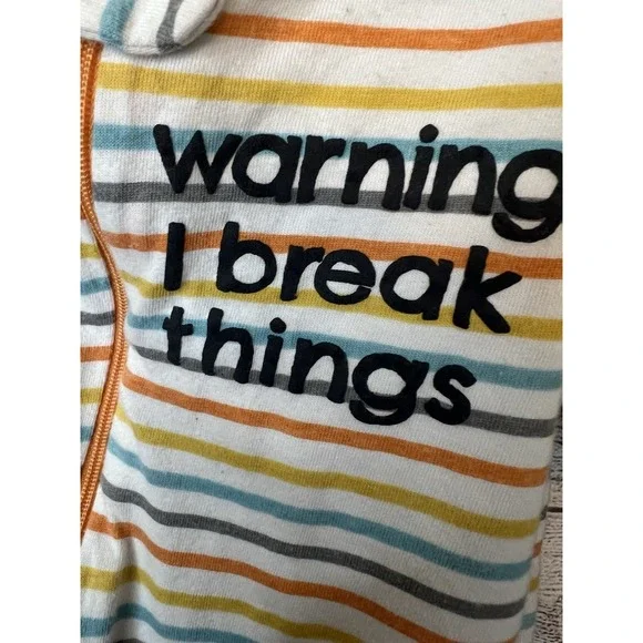 Onesies Gerber Brand Long Sleeve Onesie Sleepers Set Of 2  0-3 Months - Picture 2 of 6